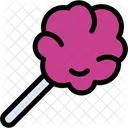 Cotton Candy Food And Restaurant Sweets Icon