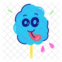 Cotton Candy Cotton Floss Sugar Candy Icon