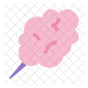 Cotton Candy Dessert Sweet Icon