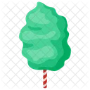 Cotton Candy Sweet Treat Fluffy Sugar Icon