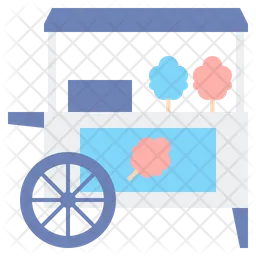 Cotton Candy Stall  Icon