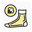 Cotton Material Sock Icon