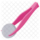 Cotton Wools Tweezer Ball Icon