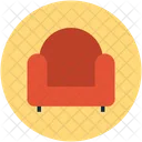 Couch Divan Furniture Icon