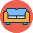 Couch Furniture Living Room Icon