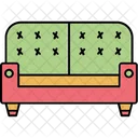Couch Drawing Room Furniture Icon