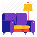 Couch Sofa Relax Icon