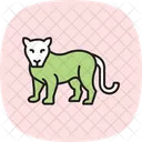 Cougar Animal Wildlife Icon