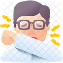 Cough Flu Virus Icon