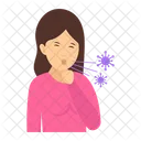Cough Fever Coughing Attack Icon