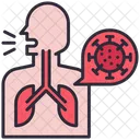Cough Infected Bacteria Icon