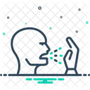Cough Virus Sneezing Icon