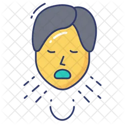 Coughing  Icon