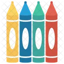 Couleurs Crayons Crayon Icône