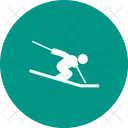 Glissade Ski Icon