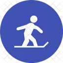 Glissade Ski Icon