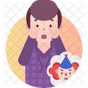 Coulrophobia Fear Of Clowns Icône