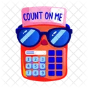 Count On Me Calculator Budgeting Icon