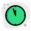 New Year Clock Icon