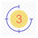 Countdown Chrono Stopwatch Icon