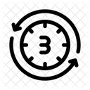 Countdown Circle Timer Icon