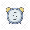 Clock Money Efficiency Icon
