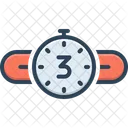 Counted Countdown Timer Icon