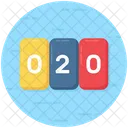 Counter Count Calculation Icon