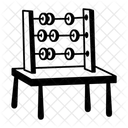 Counting Beads Abacus Calculator Icon