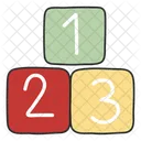 Counting Blocks  Icon
