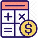 Counting Accounting Money Icon