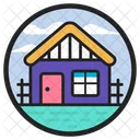 Countryside Chalet Cottage Icon