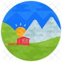 Scenery Nature Countryside Icon
