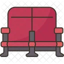 Couple Seat Cinema Icon