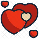 Couple Heart Shape Icon