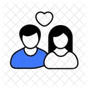 Couple Love Partnership Icon