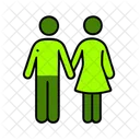 Couple Love Partnership Icon