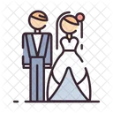 Bride Groom Wedding Icon
