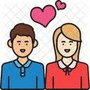 Couple With Heart Icon