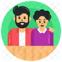 Spouse Couple Friends Icon
