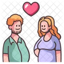 Heart Girlfriend Couple Icon