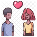 Heart Love Couple Icon