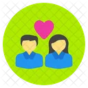Couple Marriage People Icon