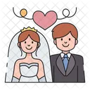 Couple Relationship Marriage Icon