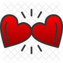 Couple Dating Hearts Icon