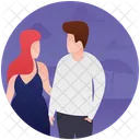 Beach Couple Beach Romance Honeymoon Icon