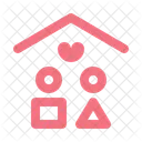 Couple At Home Icon