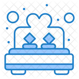 Couple Bed  Icon