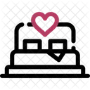 Bed Furniture Rest Icon