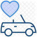 Heart Valentines Day Car Icon